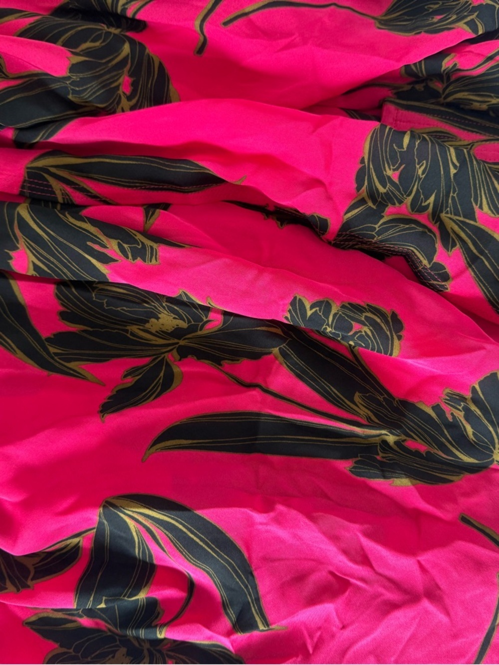 A.L.C. "Cora" Silk Midi Wrap Dress - Picture 8 of 8